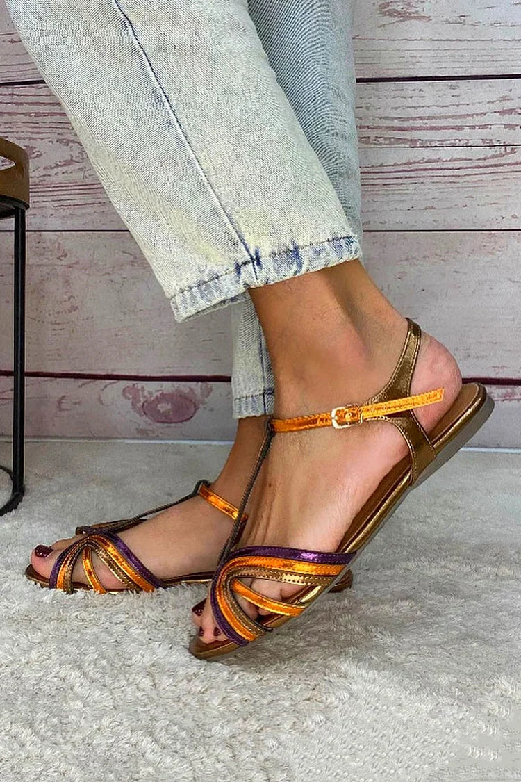 Viviana™ | Sandales Couleurs Méditerranéennes