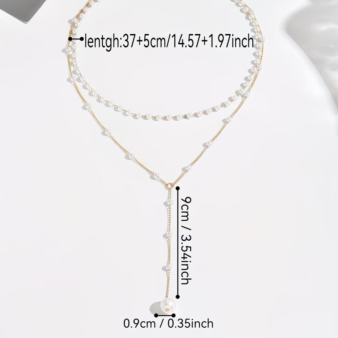 Collier avec Perles Graduées