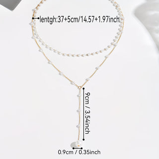 Collier avec Perles Graduées