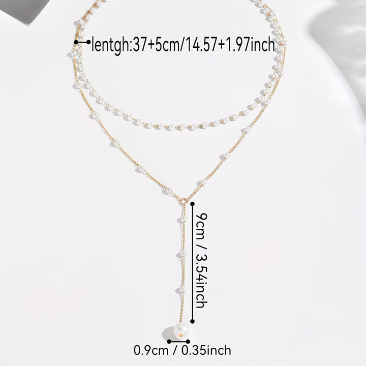 Collier avec Perles Graduées