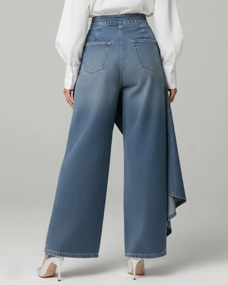 Audrey™ | Pantalon en denim à nœud
