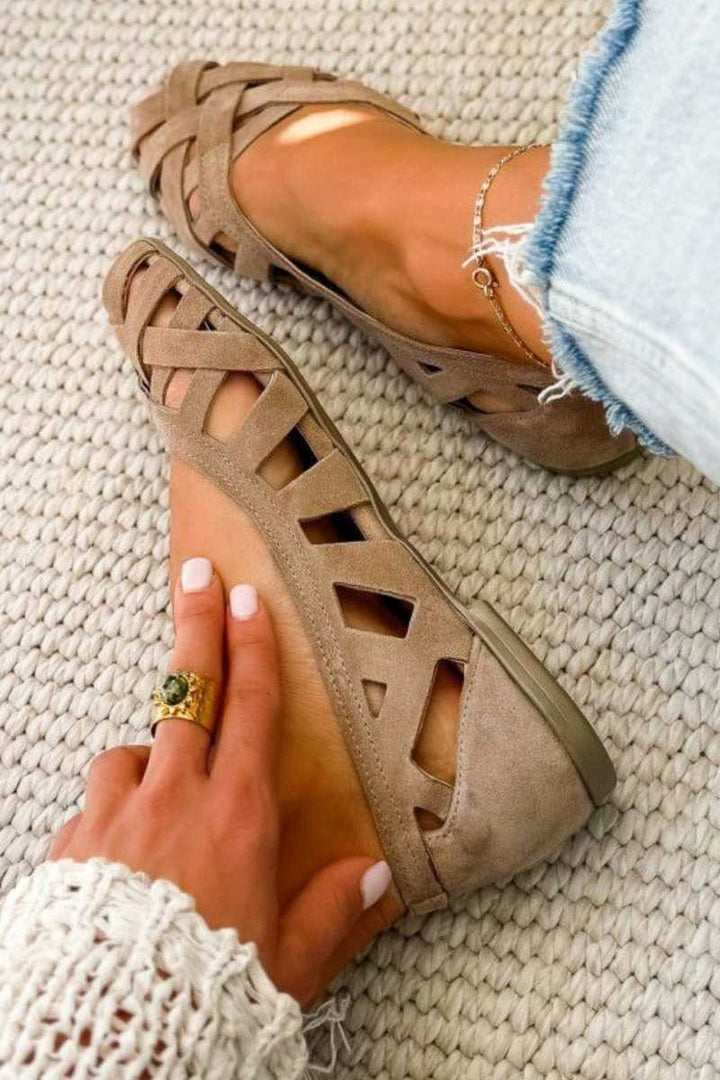 Caterina™ | Sandales Tressées Été Viva