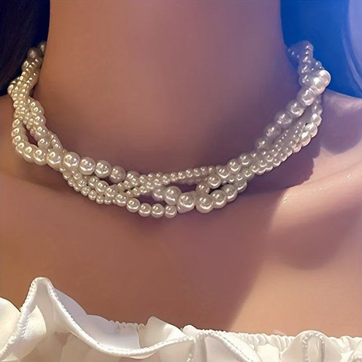 Collier Élégant avec Perles