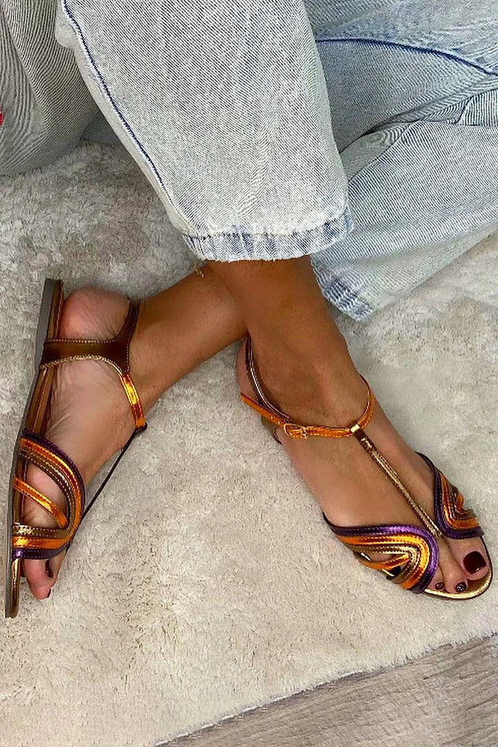 Viviana™ | Sandales Couleurs Méditerranéennes