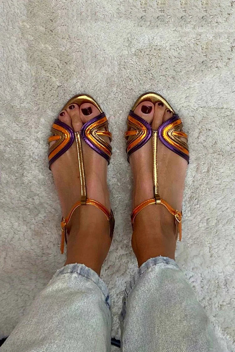 Viviana™ | Sandales Couleurs Méditerranéennes