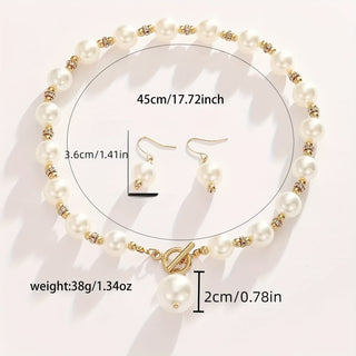 Ensemble de Colliers de Perles Chunky