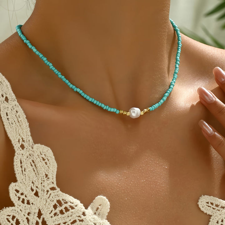 Collier de Perles Minimal