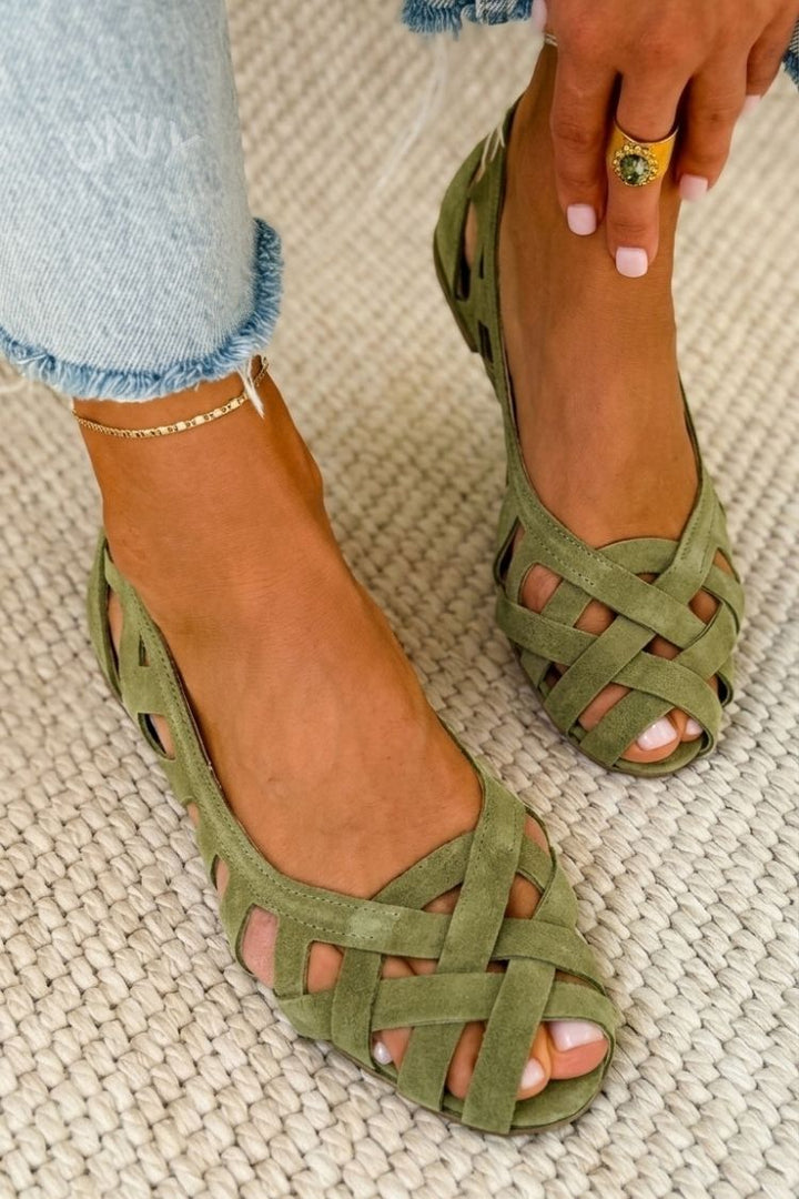 Caterina™ | Sandales Tressées Été Viva