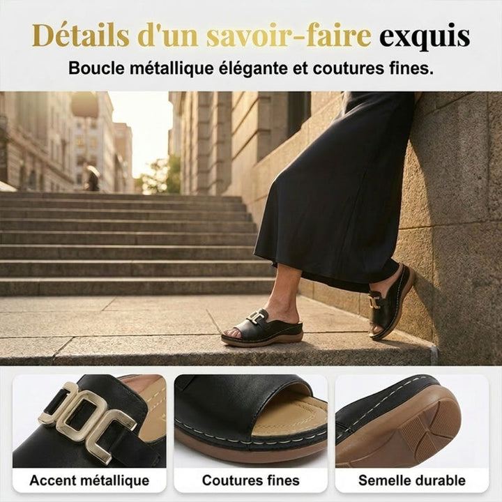Nadège™ | Sandales Compensées Confort