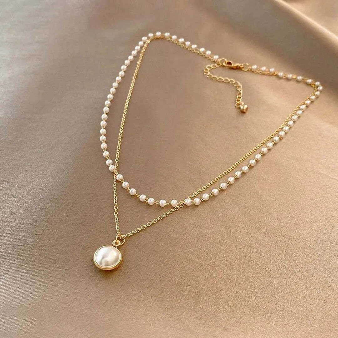 Collier de Perles Brillantes