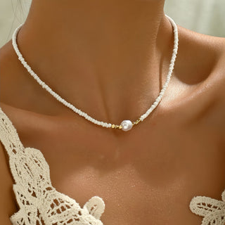 Collier de Perles Minimal