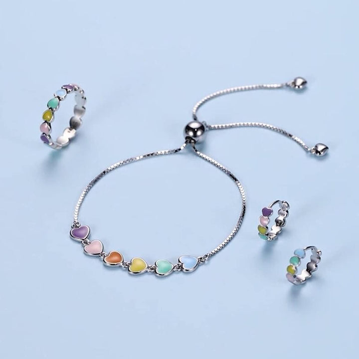 Bracelet en Argent Sterling avec Empreinte de Patte – Ajustement Ajustable