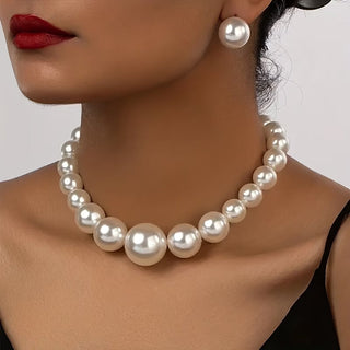 Set de Bijoux en Perles Vintage Classiques