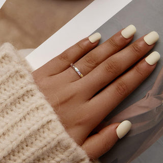 Bague en Argent Sterling avec Design de Patte