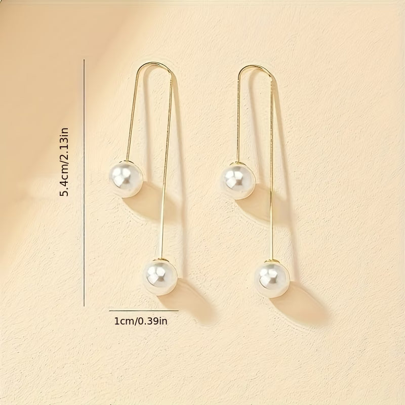 Boucles d'Oreilles Déclaration Perle Radiante