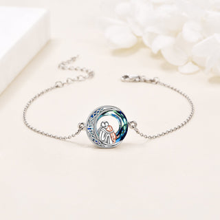 Bracelet à Charms pour Chien en Argent Sterling Ajustable
