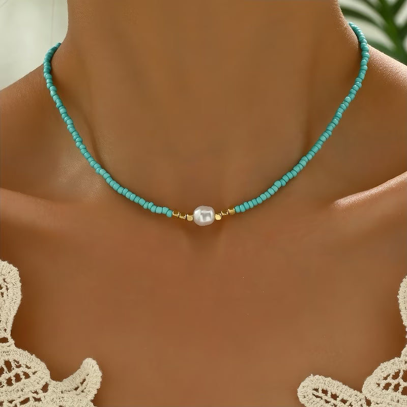 Collier de Perles Minimal