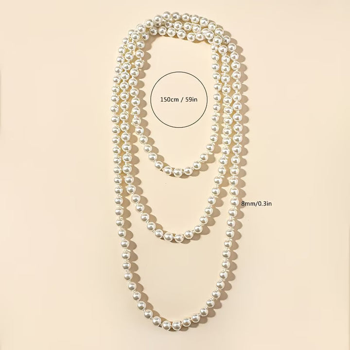 Collier Double Perle Intemporelle