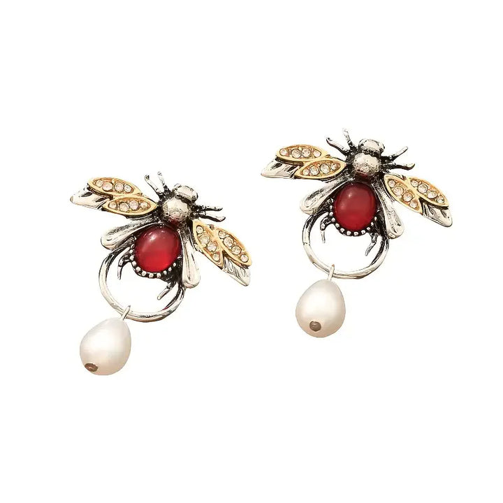 Boucles d'oreilles Vintage Abeille