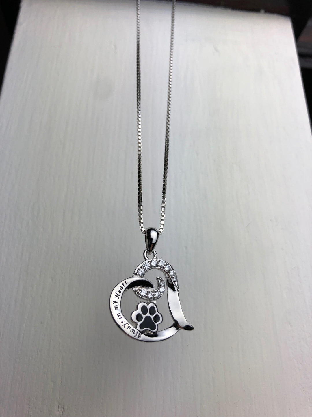 Collier commémoratif élégant pour chien – Acier inoxydable