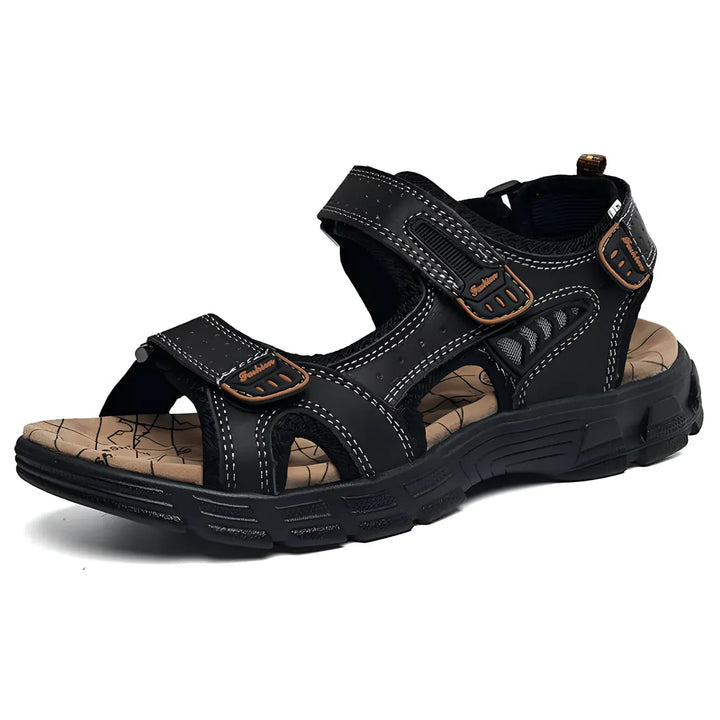 NomadFlex™ | Sandales Confortables en Cuir