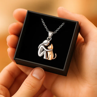 Pendentif en Forme de Chat
