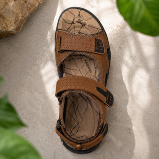 NomadFlex™ | Sandales Confortables en Cuir