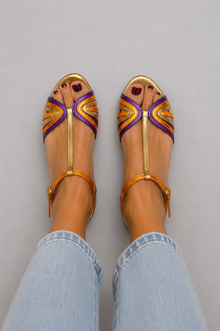 Viviana™ | Sandales Couleurs Méditerranéennes