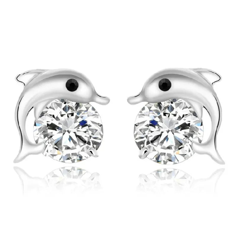 Collection de Bijoux en Argent Sterling avec Dauphins
