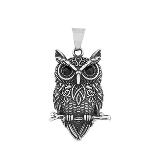 Pendentif Collier Hibou Vintage Wisdom
