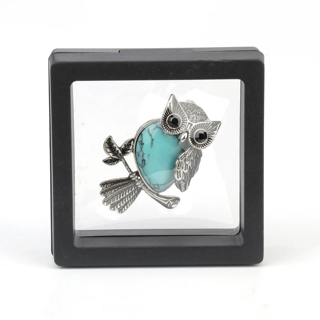 Pendentif Sagesse Hibou en Cristal