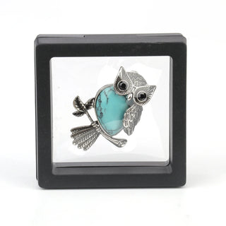 Pendentif Sagesse Hibou en Cristal