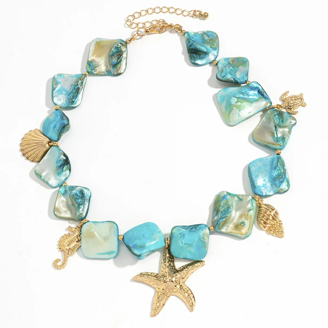 Collier Bleu Rêves de l'Océan
