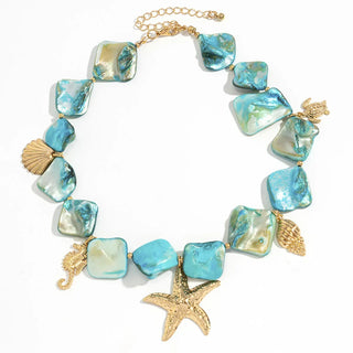 Collier Bleu Rêves de l'Océan