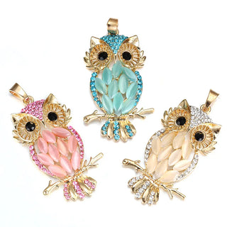 Collier de Chouette Dorée