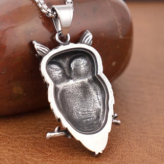 Pendentif Collier Hibou Vintage Wisdom