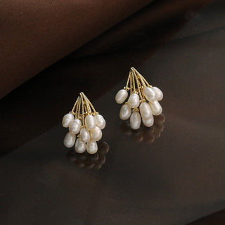 Boucles d'Oreilles Perle Lluvia