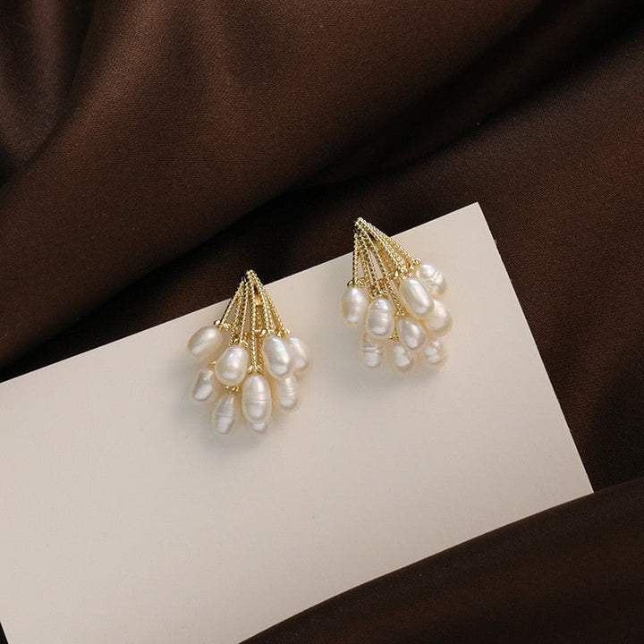 Boucles d'Oreilles Perle Lluvia