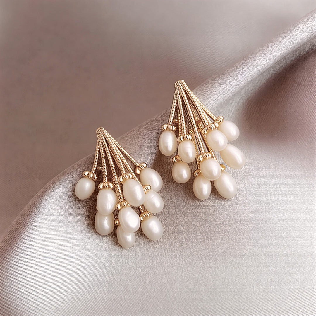 Boucles d'Oreilles Perle Lluvia