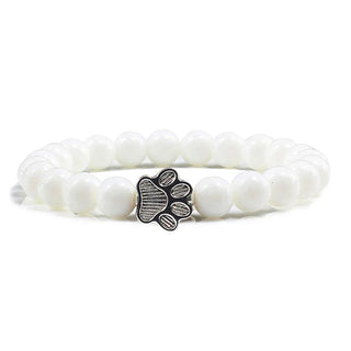 Bracelet Patte Perlé – Design en Pierre Naturelle