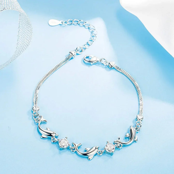 Collection de Bijoux en Argent Sterling avec Dauphins