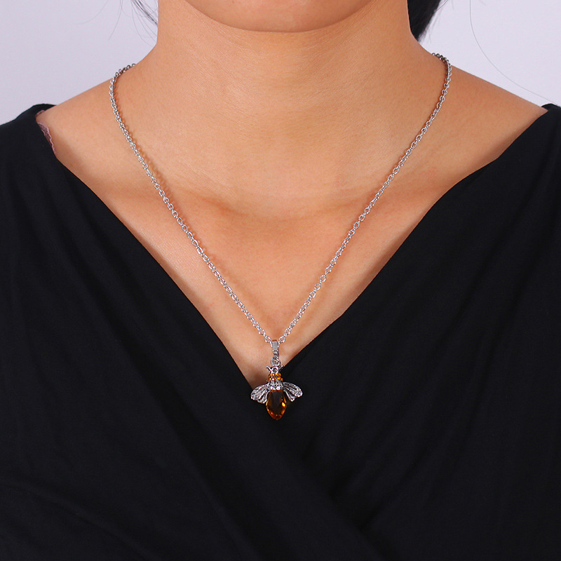 Collier Esprit Abeille Dorée