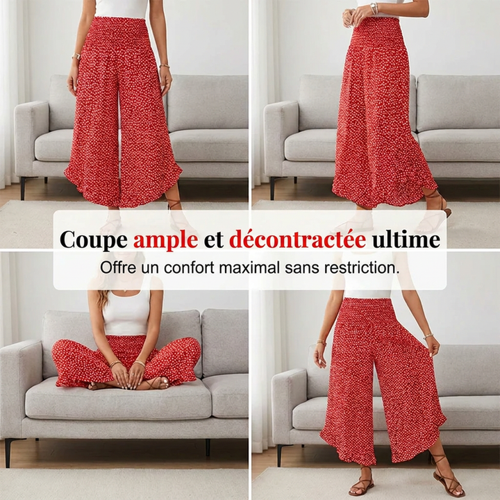 Margaux™ | Pantalon Ample Taille Haute