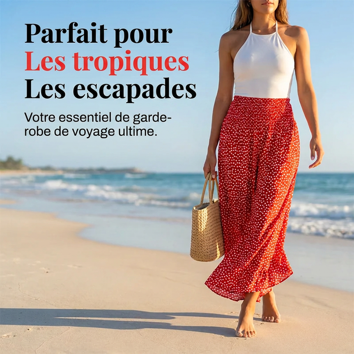 Margaux™ | Pantalon Ample Taille Haute