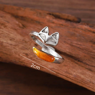 Bague Vintage Esprit Renard