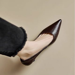 Michèle™ | Escarpins Élégants à Talon Bas