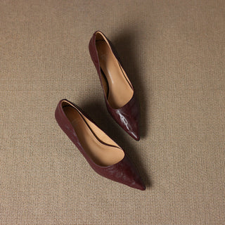 Michèle™ | Escarpins Élégants à Talon Bas