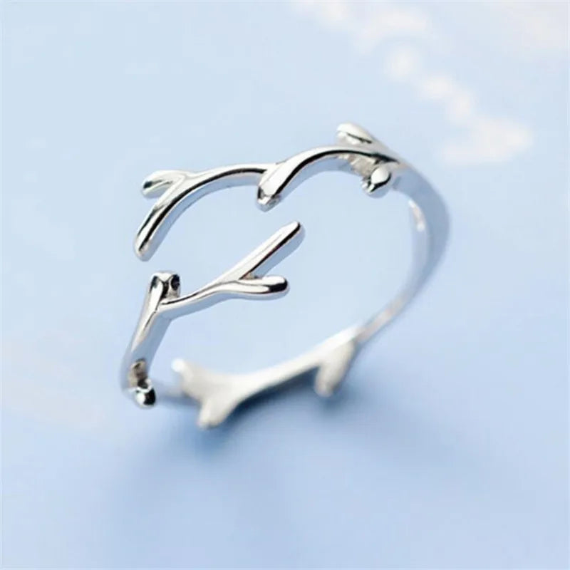 Bague en Argent Sterling Branche
