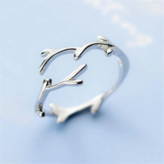 Bague en Argent Sterling Branche