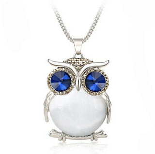Pendentif Hibou en Cristal